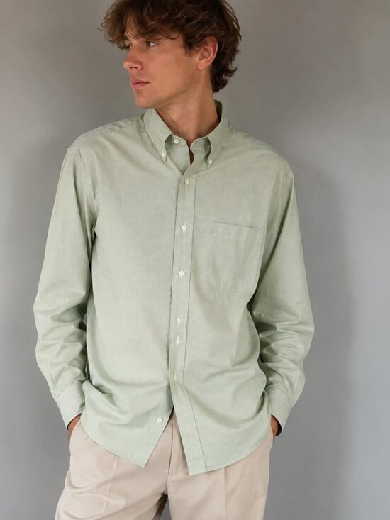 Brooks Brothers Other - Brooks Brothers Shirt Mens XL Green Button Down Check Non Iron Classic Preppy
